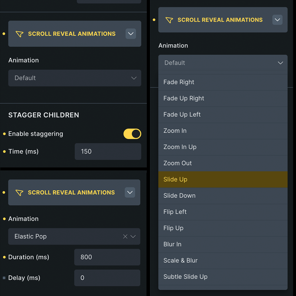 Brixion - scroll reveal animations for Bricks Builder 🚀